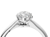 1 Carat Marquise Cut Platinum Diamond Solitaire Engagement Ring with Classic Band and Four-Prong Setting_52