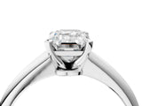 2 Carat Emerald Cut White gold Diamond Solitaire Engagement Ring with Classic Band and Four-Prong Setting_16