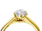 2 Carat Marquise Cut Yellow gold Diamond Solitaire Engagement Ring with Classic Band and Four-Prong Setting_40