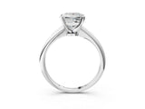 2 Carat Princess Cut White gold Diamond Solitaire Engagement Ring with Classic Band and Four-Prong Setting_15