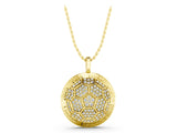 FIFA World Cup 2026 Lab-Grown Diamond Soccer Pendant — Gold Plated detail