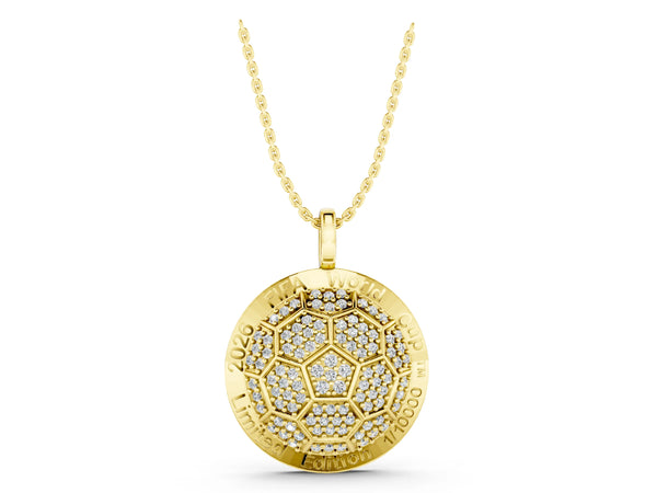 FIFA World Cup 2026™ Lab-Grown Diamond Soccer Pendant — Limited Edition (Only 10,000 Available)