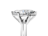 Platinum 5 Carat Marquise Cut  Solitaire Engagement Ring with Round Band and Four-Prong Setting_53