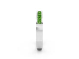 Platinum Channel Set Princess Cut Peridot Eternity Band_26