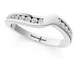 Platinum Channel-Set Round Diamond Contour Band_3