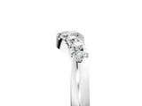 Platinum Curved Diamond Wedding Band with Round Cut Stones and Shared Prong Setting_35