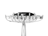 Platinum Fancy Black Marquise Cut Halo Diamond Cluster Ring with Marquise and Round Stones on a White Gold Band with Prong Setting_5