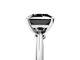 Platinum Fancy Black Princess Cut Diamond Solitaire Engagement Ring with Classic Band and Four-Prong Setting_17