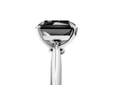 Platinum Fancy Black Radiant Cut Diamond Solitaire Engagement Ring with Classic Band and Four-Prong Setting_29