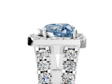 Platinum Fancy Blue Heart Cut Cut Halo Split Shank Prong Set Ring_17