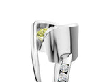 Platinum Fancy Yellow Radiant Cut Solitaire Tension-Set Diamond Split Shank Ring_11