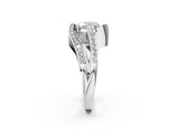 Platinum Heart Solitaire Bypass Diamond Engagement Ring with Channel-Set Band and Four-Prong Setting_41