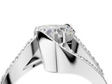 Platinum Heart Solitaire Bypass Diamond Engagement Ring with Channel-Set Band and Four-Prong Setting_43