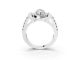 Platinum Marquise Cut Cut Halo Split Shank Prong Set Ring_10