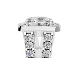 Platinum Oval Cut Cut Halo Split Shank Prong Set Ring_12