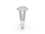 Platinum Oval Cut Cut Halo Split Shank Prong Set Ring_9
