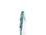 Platinum Pavé Round Blue Topaz Twist Band_5