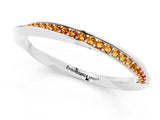 Platinum Pavé Round Citrine Twist Band_13