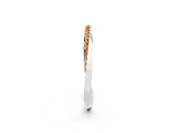 Platinum Pavé Round Citrine Twist Band_14