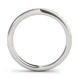 Platinum Pavé Round Diamond Eternity Band 1