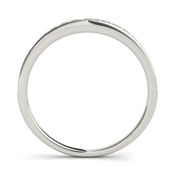 Platinum Pavé Round Diamond Eternity Band with Channel Setting 1