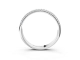 Platinum Pavé Round Diamond Eternity Band with Prong Setting_14