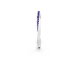 Platinum Pavé Round Tanzanite Twist Band_2