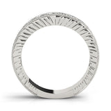 Platinum Round Cut Channel Set Diamond Eternity Band