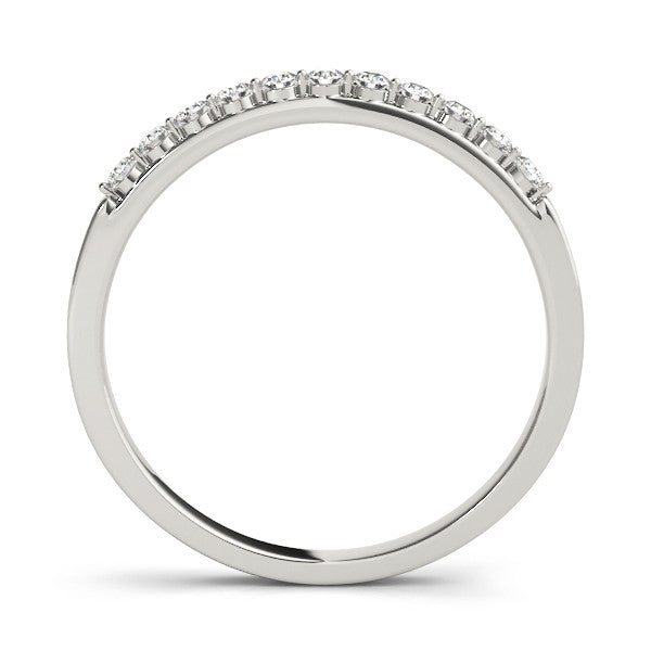 Platinum Round Diamond Channel Set Eternity Band 1