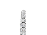 Platinum Round Diamond Pavé Half-Eternity Band with Shared Prong Setting_20