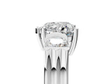 Platinum Three-Stone Heart Cut Cut Classic Band Prong Setting Ring_12