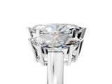 Platinum Three-Stone Marquise Cut Diamond Ring with Channel Set Band and Four-Prong Setting_31