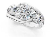 Platinum Three-Stone Round Brilliant Split Shank Prong Set Ring_15