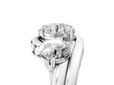Platinum Three-Stone Round Brilliant Split Shank Prong Set Ring_19