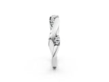 Platinum Twisted Pave Round Diamond Infinity Band with Channel Setting_36