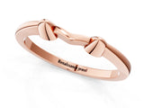 Rose gold Bamboo-Inspired Plain Metal Band_39