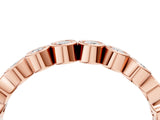 Rose gold Bezel Set Round Diamond Eternity Band_12