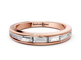 Rose gold Channel-Set Baguette Diamond Eternity Band_4