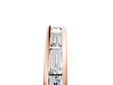 Rose gold Channel-Set Baguette Diamond Eternity Band_9