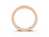Rose gold Channel Set Princess Cut Blue Sapphire Eternity Band_27