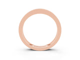 Rose gold Channel Set Princess Cut Garnet Eternity Band_39