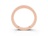 Rose gold Channel Set Princess Cut Green Sapphire Eternity Band_27