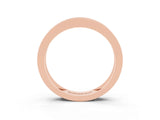 Rose gold Channel Set Princess Cut Moissanite Eternity Band_27