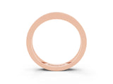 Rose gold Channel Set Princess Cut Pink Sapphire Eternity Band_51