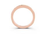 Rose gold Channel Set Princess Cut Yellow Sapphire Eternity Band_21