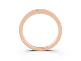 Rose gold Channel Set Round Amethyst Eternity Band_9