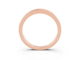 Rose gold Channel Set Round Citrine Eternity Band_9