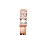 Rose gold Channel-Set Round Diamond Half-Eternity Band_9