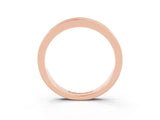 Rose gold Channel Set Round Garnet Eternity Band_9