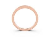 Rose gold Channel Set Round Pink Sapphire Eternity Band_21